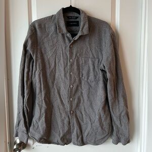 Wings + Horns 100% Cotton Flannel Shirt Sz M